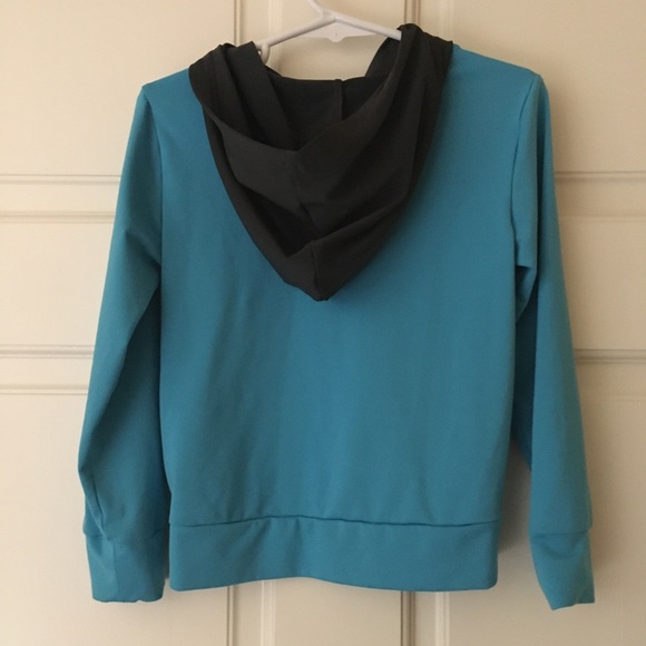 Kids 4T North Face Blue Lightweight Hoodie Shirt Toddler Top - Picture 5 of 5